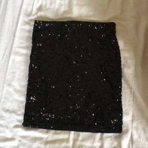 Sequin skirt